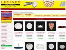 Tablet Screenshot of luminex.eu