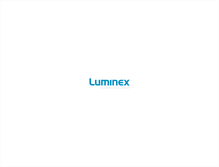 Tablet Screenshot of luminex.be